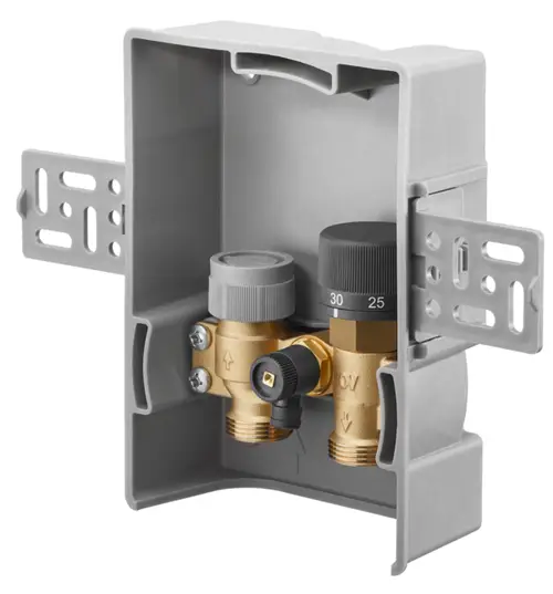 OVENTROP Unibox TQ-RTL vario Raum- und Rücklauftemperaturregelung ohne Abdeckung, 1022736